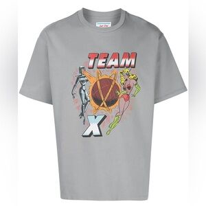 Like-New Just Don Gray Team X Graphic T-Shirt